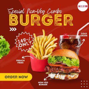 Non Veg Burger Combo