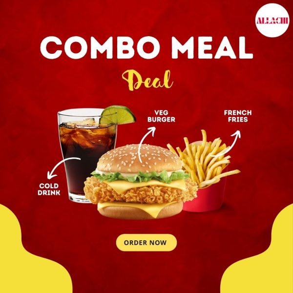 Veg Burger Combo